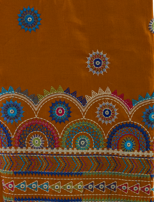 DSC_0260 Lambani Stitch On Tussar Silk