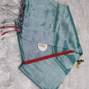 Sea Green Metallic Tissue