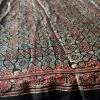 Modal Ajrak -  Black Base Multi Color