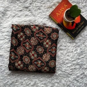 Modal Ajrak - Black Red