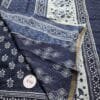 Indigo Print 1 Chanderi Saree
