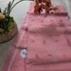 Muted Pink Jamdani Saree