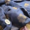 Navy Blue with Maroon Pallu Joba Saree