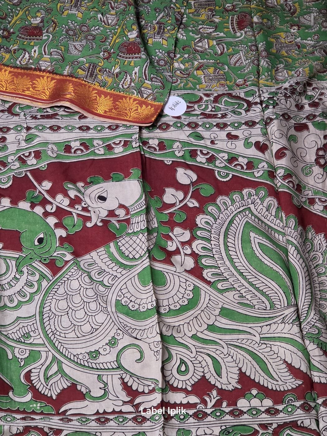 Kalamkari with Nizam Border Saree