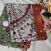 Kalamkari with Nizam Border Saree