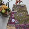 Heena Green Kalamkari Kota Saree