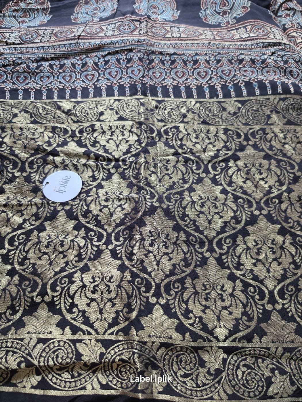 Dola Ajrakh - Dola Silk Saree