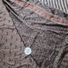 Modal Ajrakh Grey Saree