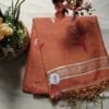LI-MAT-01_01 Chanderi Tissue Pink with Golden Hue Matka Saree