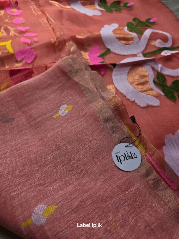 LI-MAT-04_02 Matka Silk with Tissue Saree
