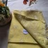 LI-MAT-06_02 Yellow Cotton Benarasi Matka Saree