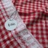LI-MUL-03_02 Checks with Lace Mul Cotton Saree