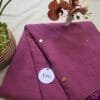 Sequin Pink Mul Cotton Saree