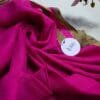Hot Pink with Green Border Mul Cotton Saree