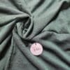 Dirty Green Mul Cotton Saree