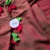 LI-MUL-20_03 Green with Red Hue Mul Cotton Saree