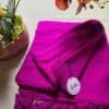 LI-MUL-21_01 Hot Pink Mul Cotton Saree