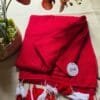 Red Mul Cotton Saree